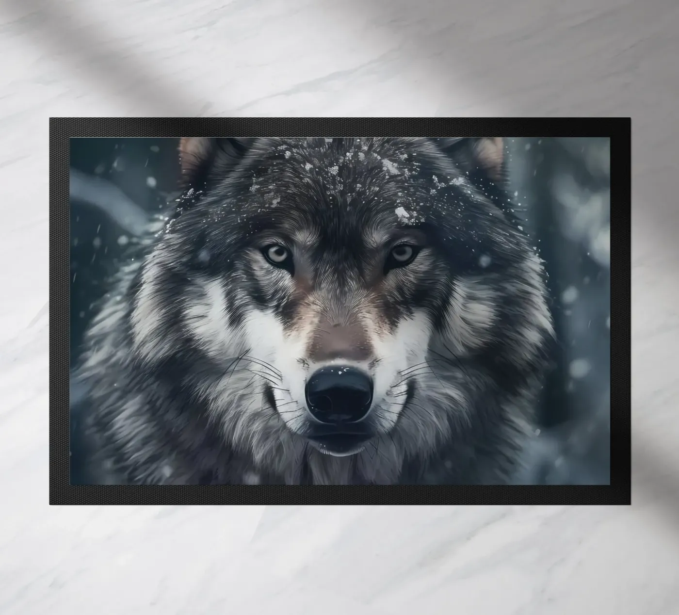 Wolf Dier deurmat van Pierre Walton