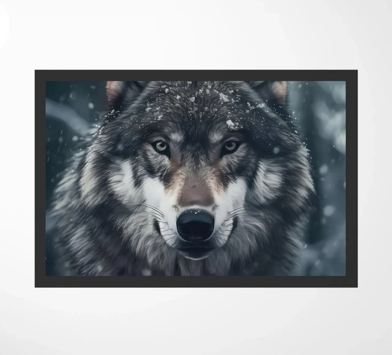 Wolf Dier deurmat van Pierre Walton