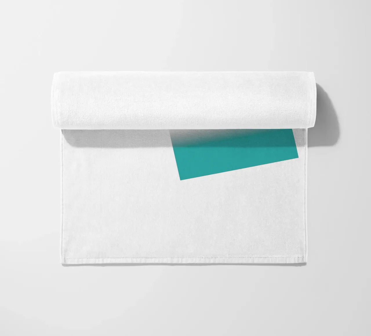 Forme geometriche con la scritta "Non mettermi fretta". telo mare da Something for you