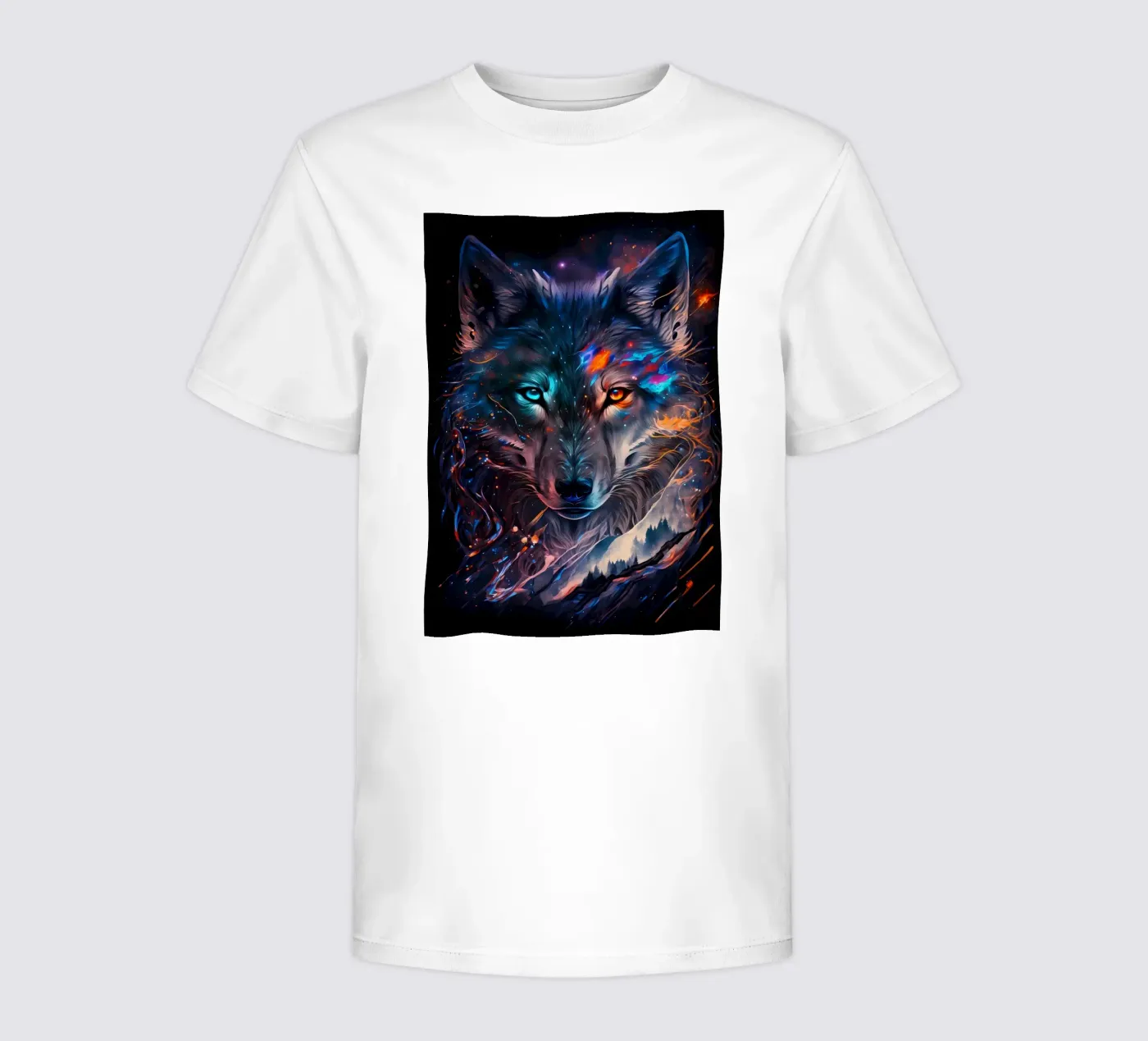 Wolf Dier kinder t-shirt van Pierre Walton