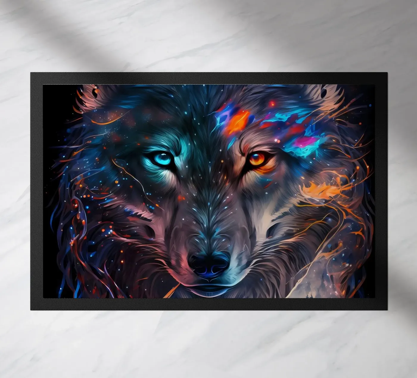 Wolf Dier deurmat van Pierre Walton