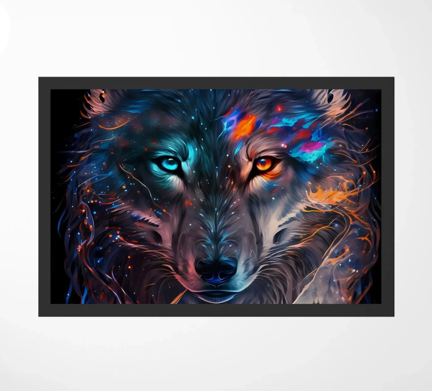 Wolf Dier deurmat van Pierre Walton