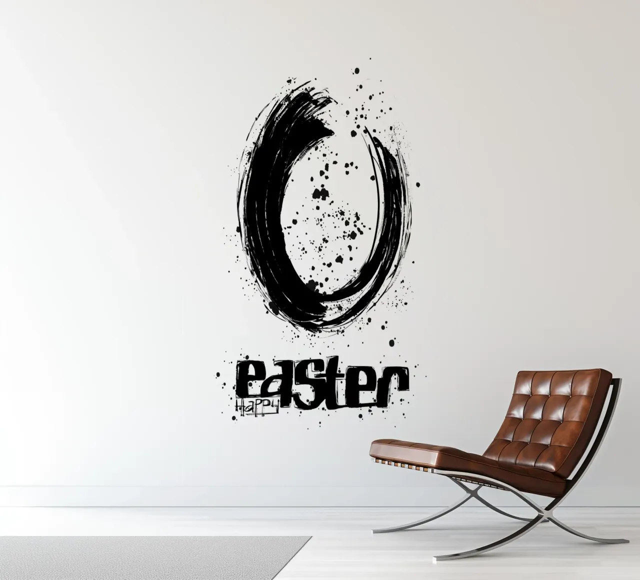 Happy Easter fotobehang van LIMITED EDITION LETTERS