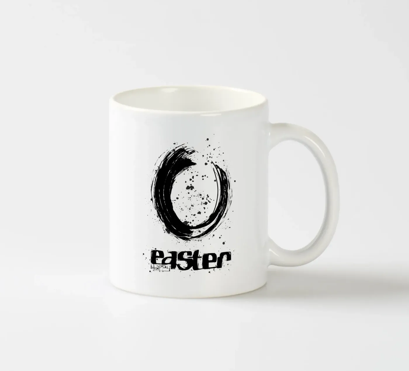 Happy Easter Keramik Tasse von LIMITED EDITION LETTERS