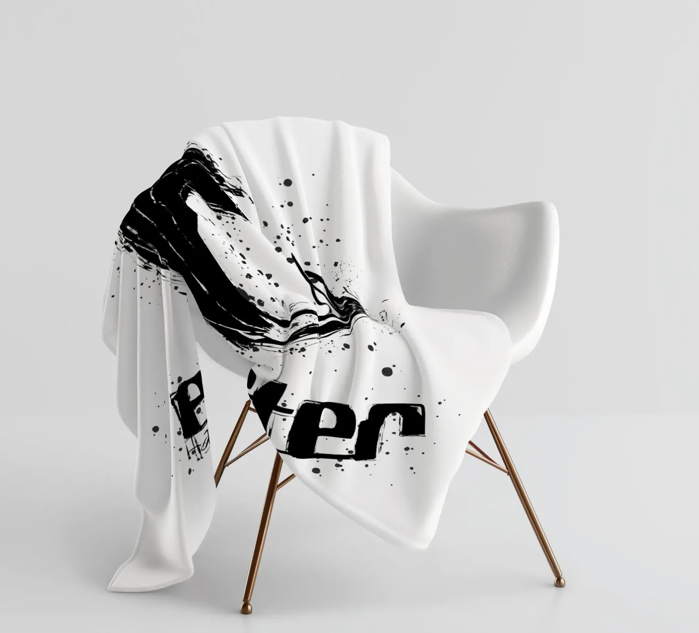 Happy Easter Fleecedecke von LIMITED EDITION LETTERS