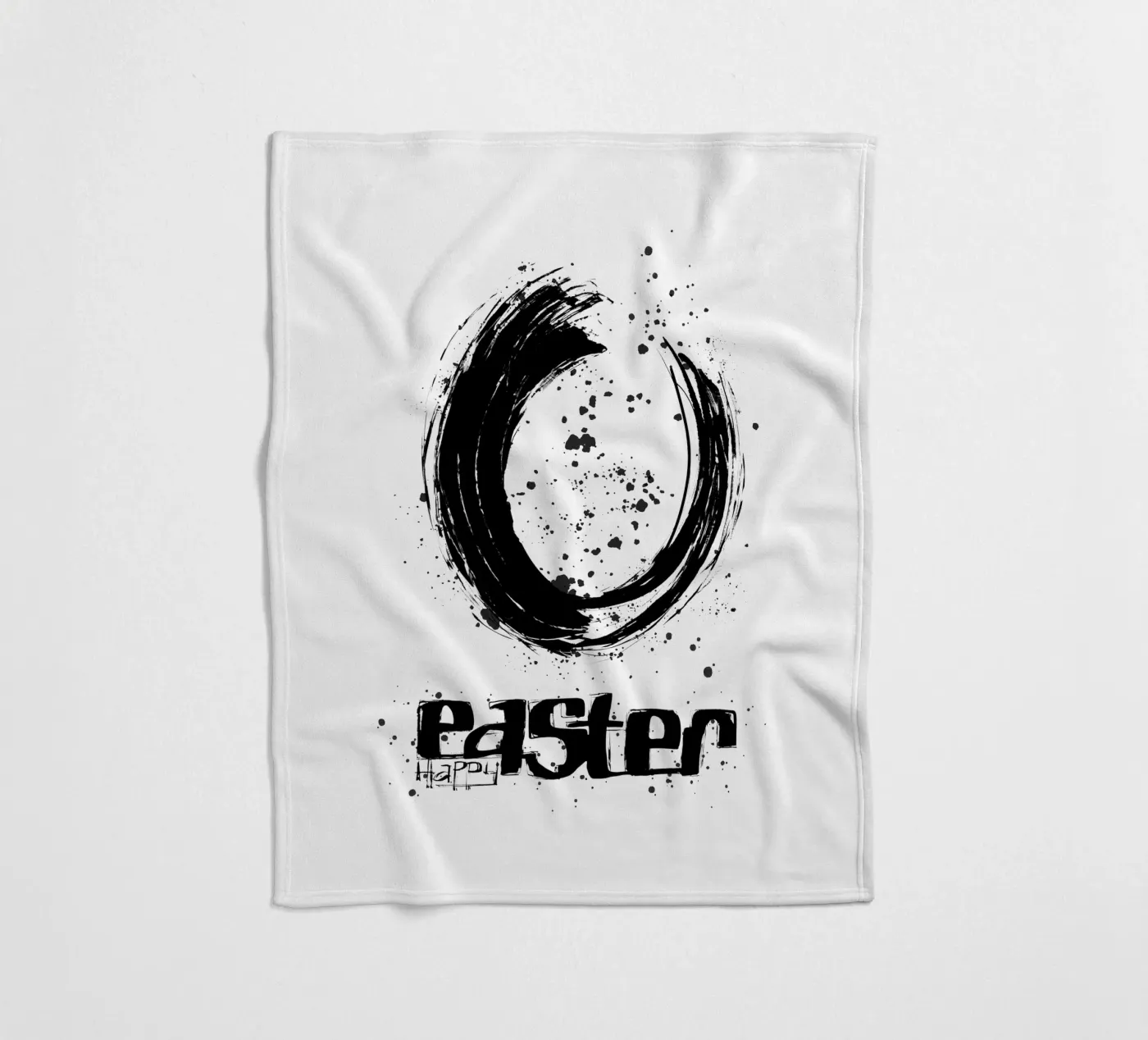 Happy Easter fleecedeken van LIMITED EDITION LETTERS