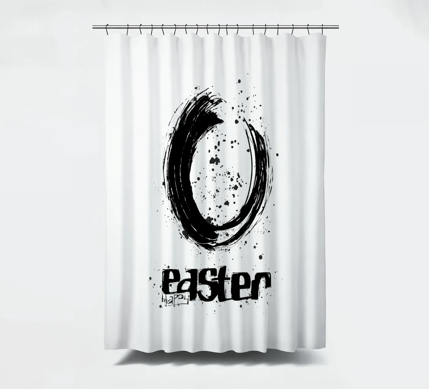 Happy Easter Duschvorhang von LIMITED EDITION LETTERS