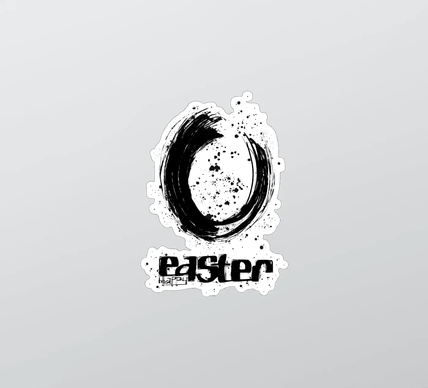 Happy Easter sticker van LIMITED EDITION LETTERS