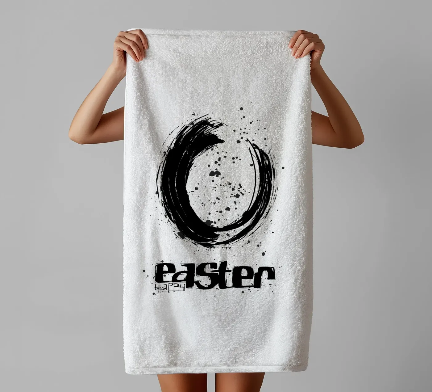 Happy Easter towel by LIMITED EDITION LETTERS