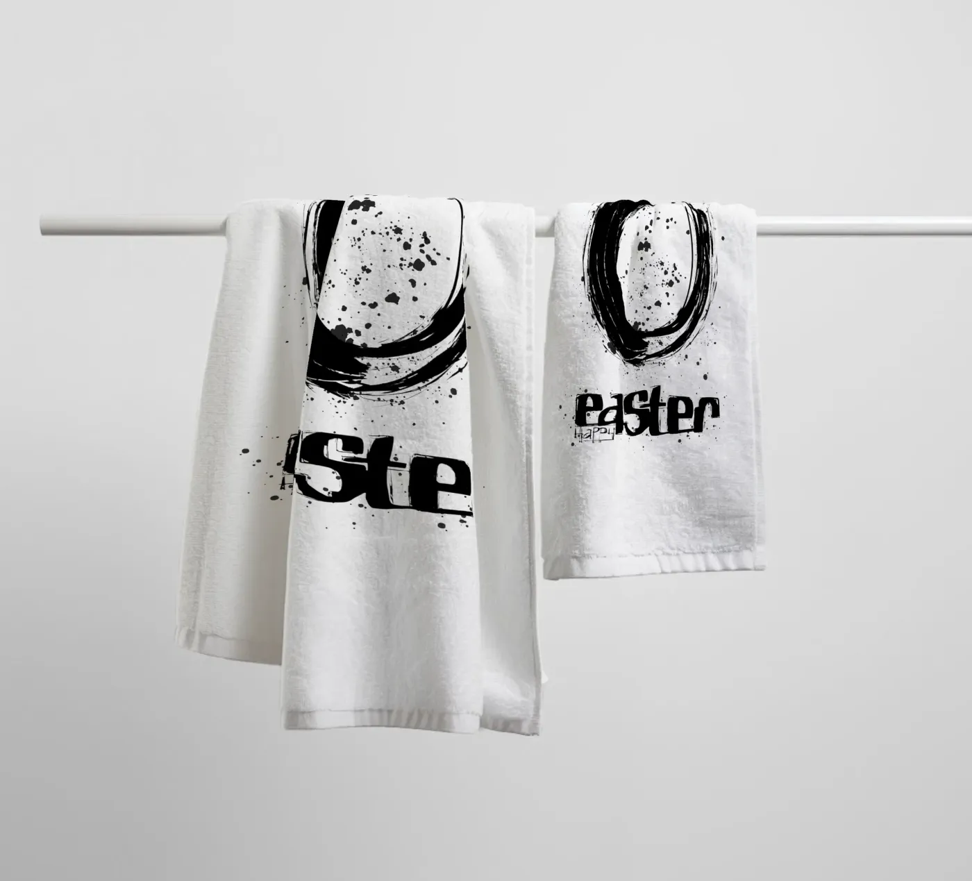 Happy Easter towel by LIMITED EDITION LETTERS