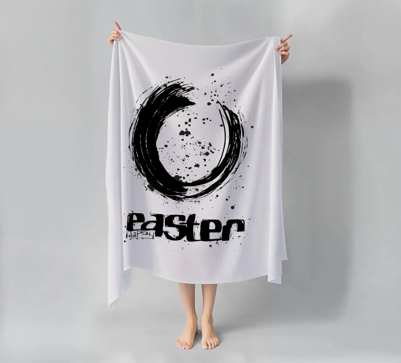 Happy Easter telo mare da LIMITED EDITION LETTERS
