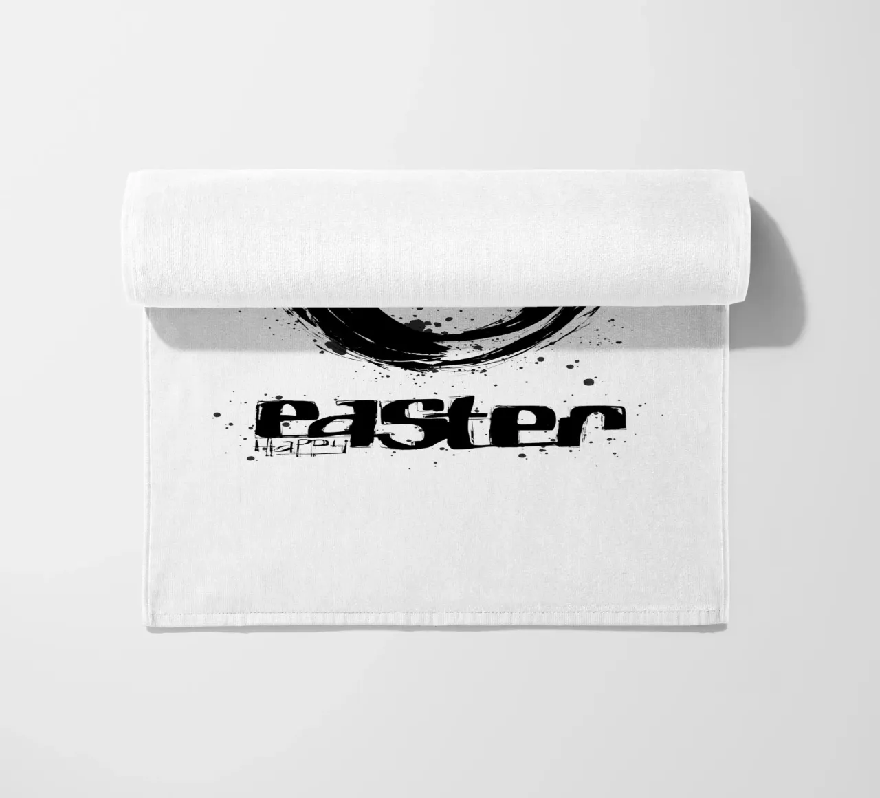 Happy Easter beach towel by LIMITED EDITION LETTERS