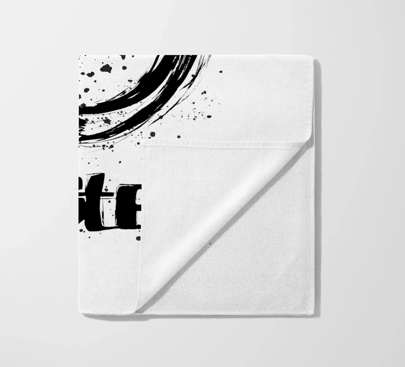 Happy Easter strandhanddoek van LIMITED EDITION LETTERS