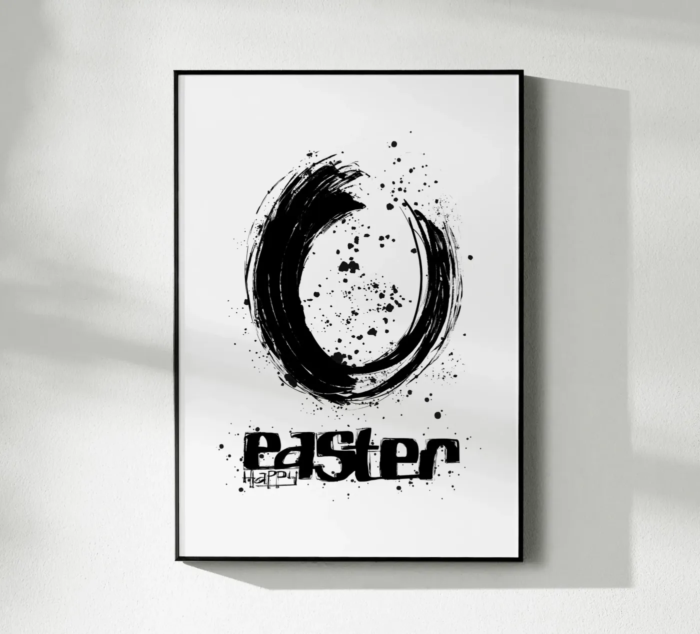 Happy Easter plexiglas de LIMITED EDITION LETTERS