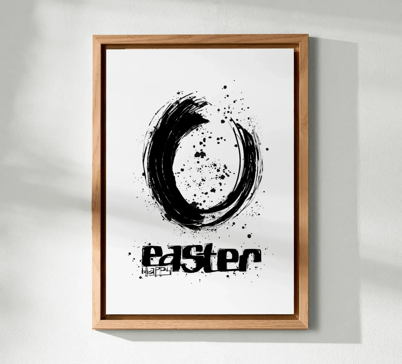 Happy Easter forex plate by LIMITED EDITION LETTERS