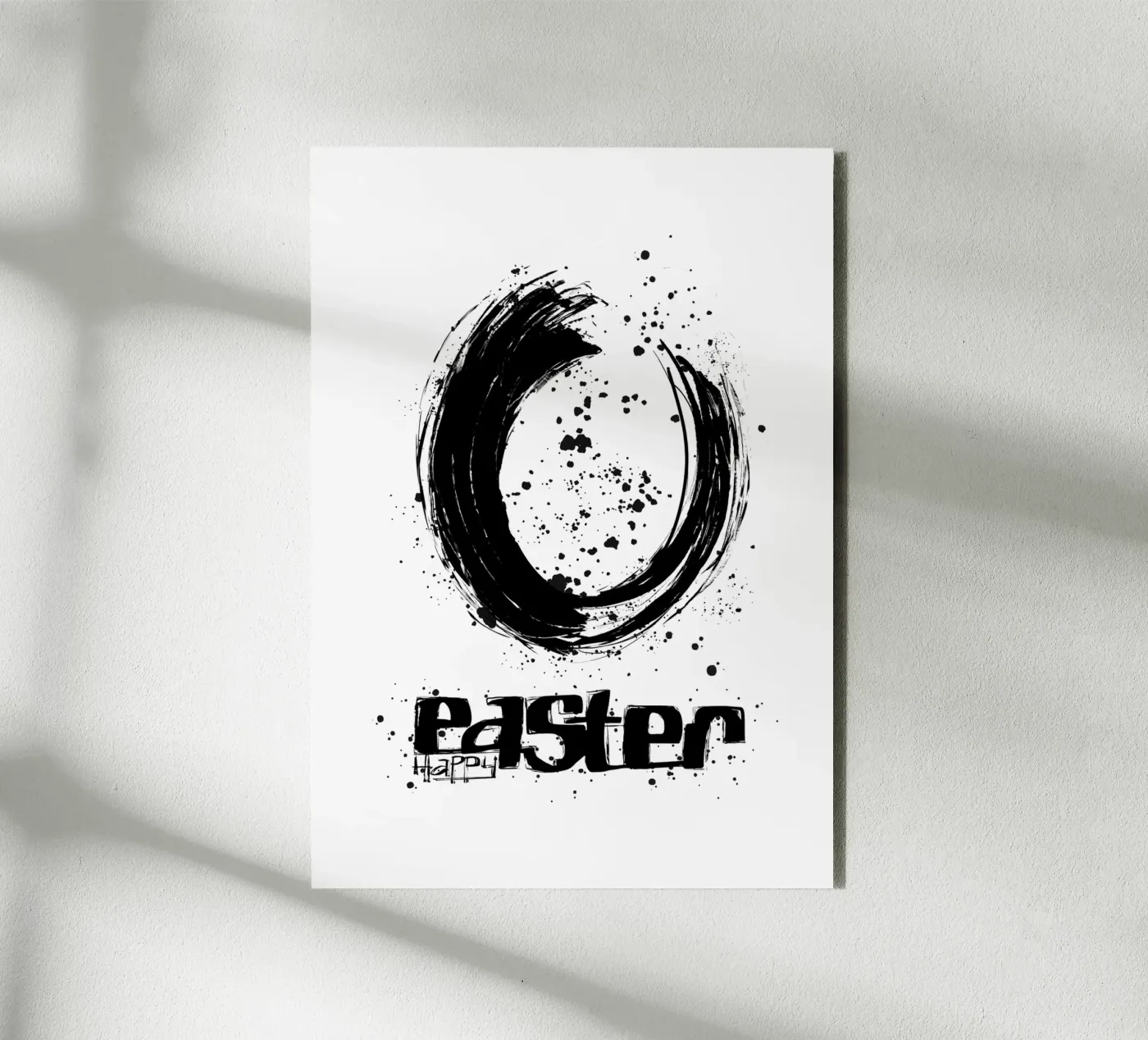 Happy Easter forex plate by LIMITED EDITION LETTERS