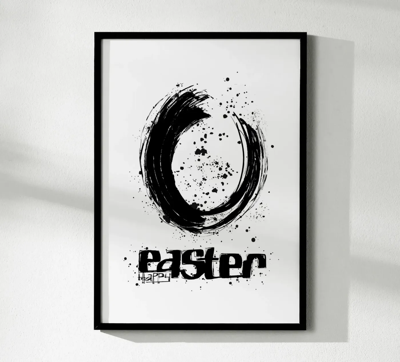 Happy Easter poster van LIMITED EDITION LETTERS