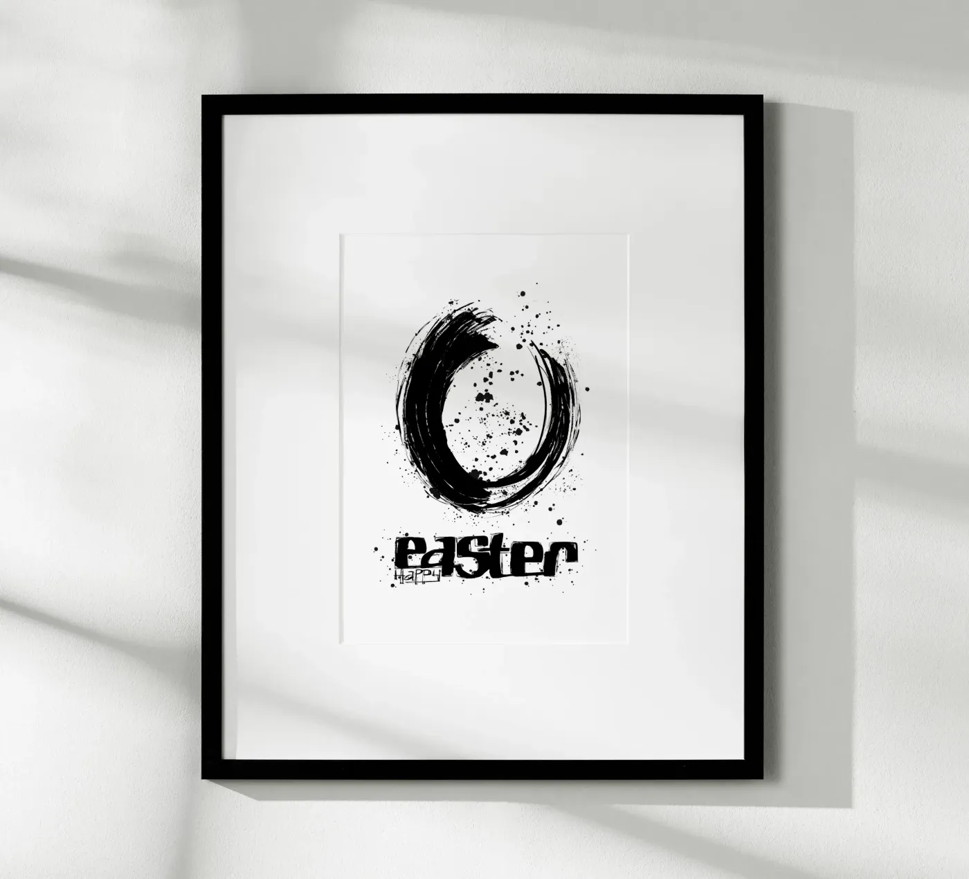 Happy Easter poster van LIMITED EDITION LETTERS