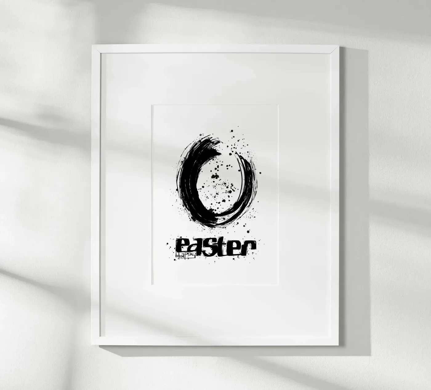 Happy Easter poster van LIMITED EDITION LETTERS
