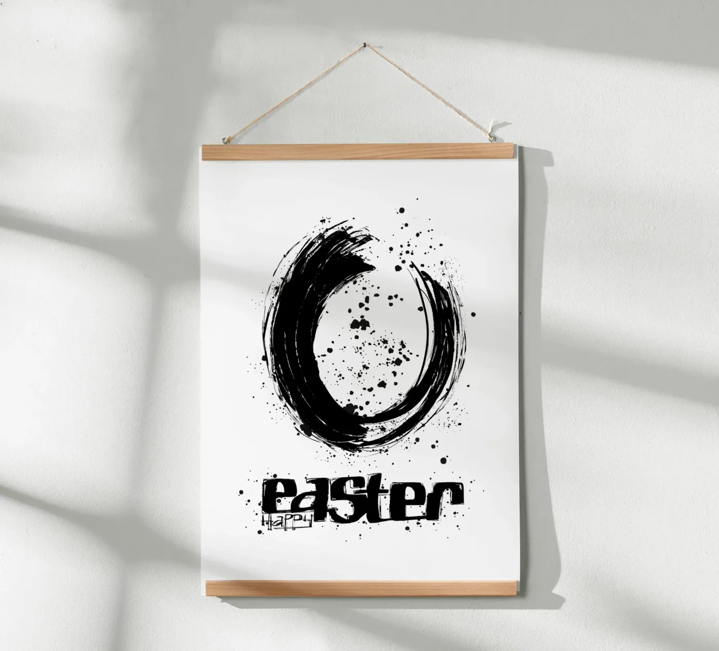 Happy Easter poster van LIMITED EDITION LETTERS