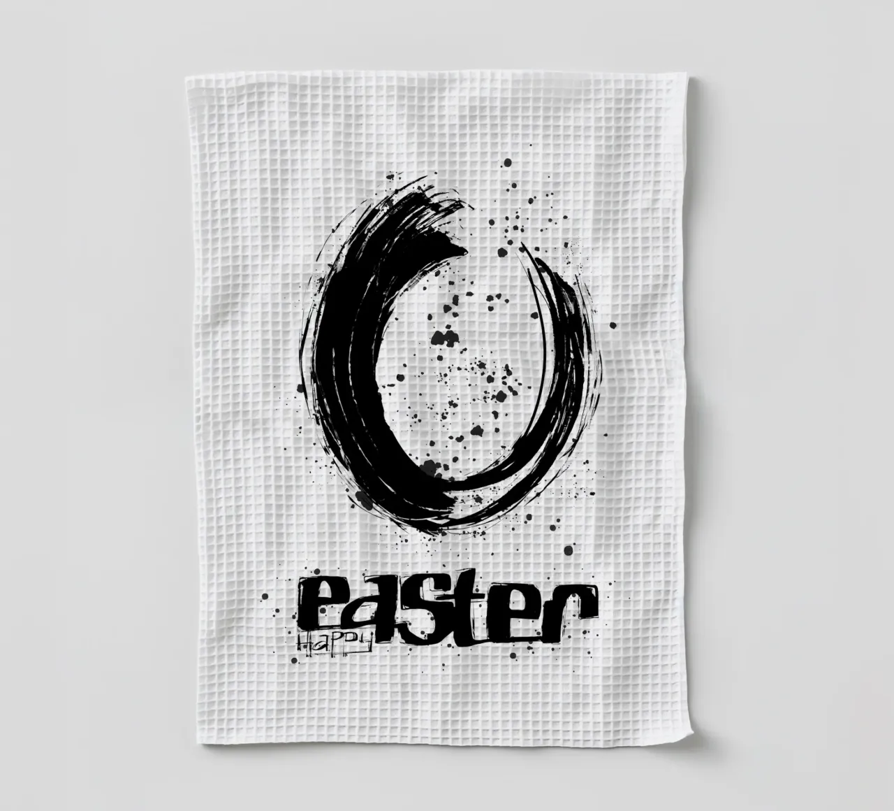 Happy Easter torchon de LIMITED EDITION LETTERS