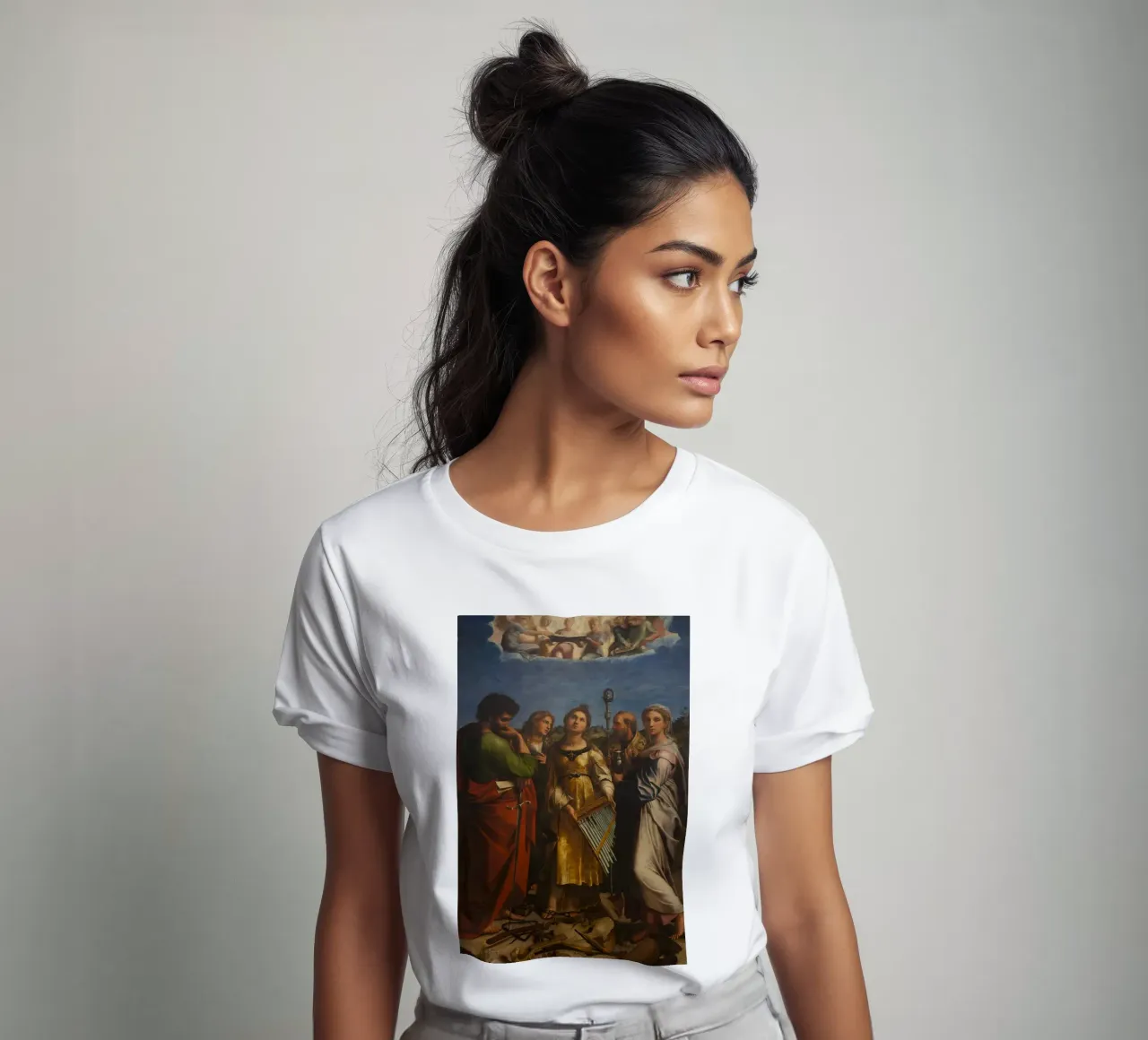 Raphael - The Ecstasy of Saint Cecilia t-shirt by Timeless Artworks