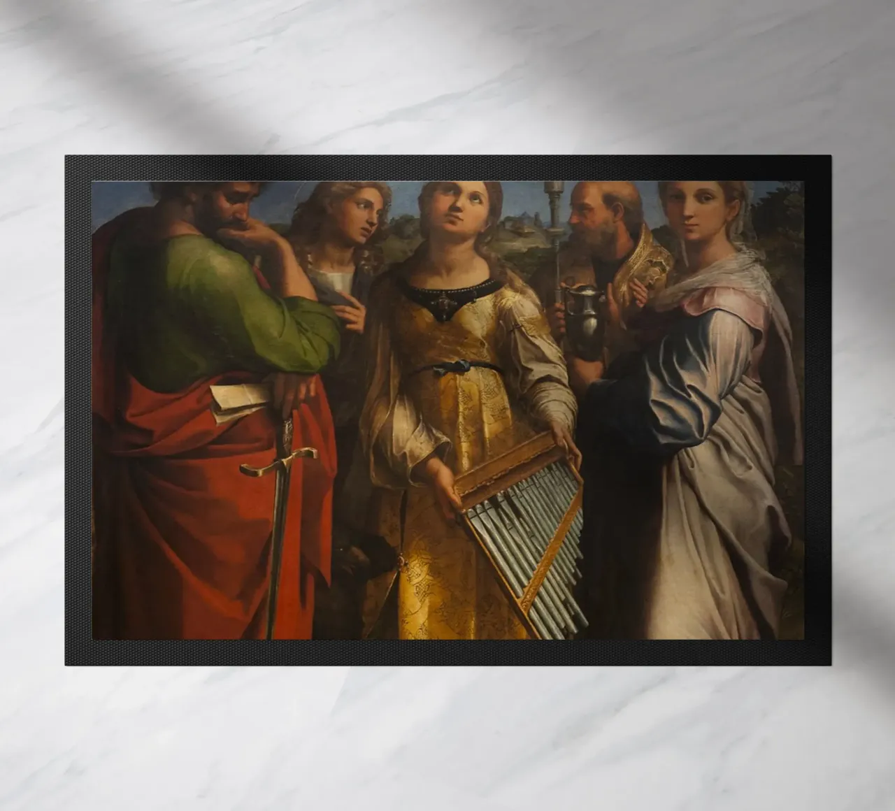 Raffaello - L'estasi di Santa Cecilia zerbino da Timeless Artworks