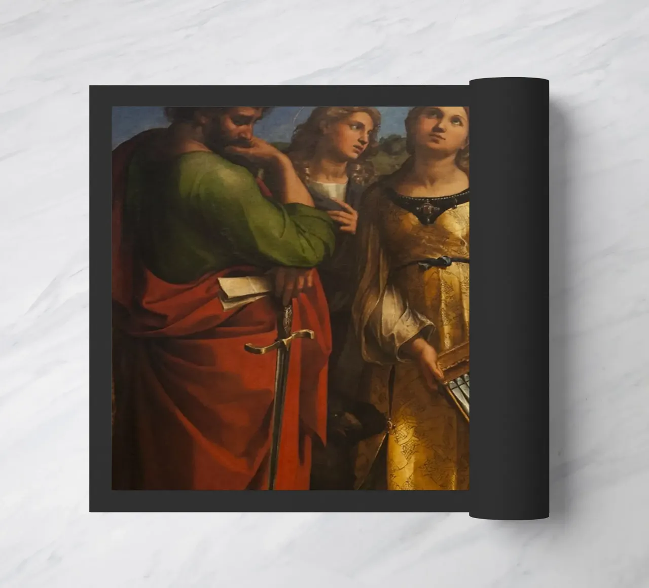 Raffaello - L'estasi di Santa Cecilia zerbino da Timeless Artworks