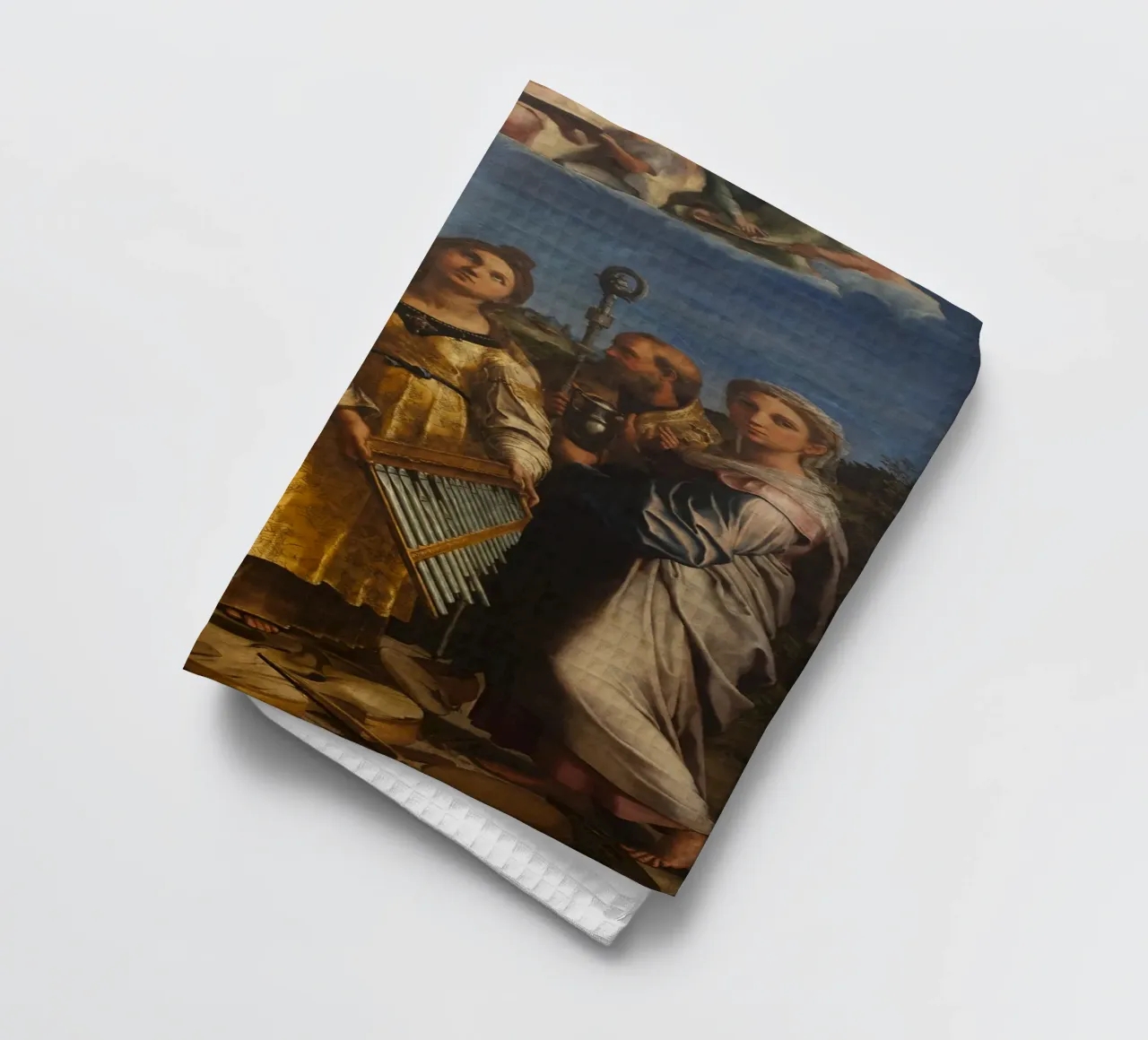 Raphaël - L'extase de sainte Cécile torchon de Timeless Artworks