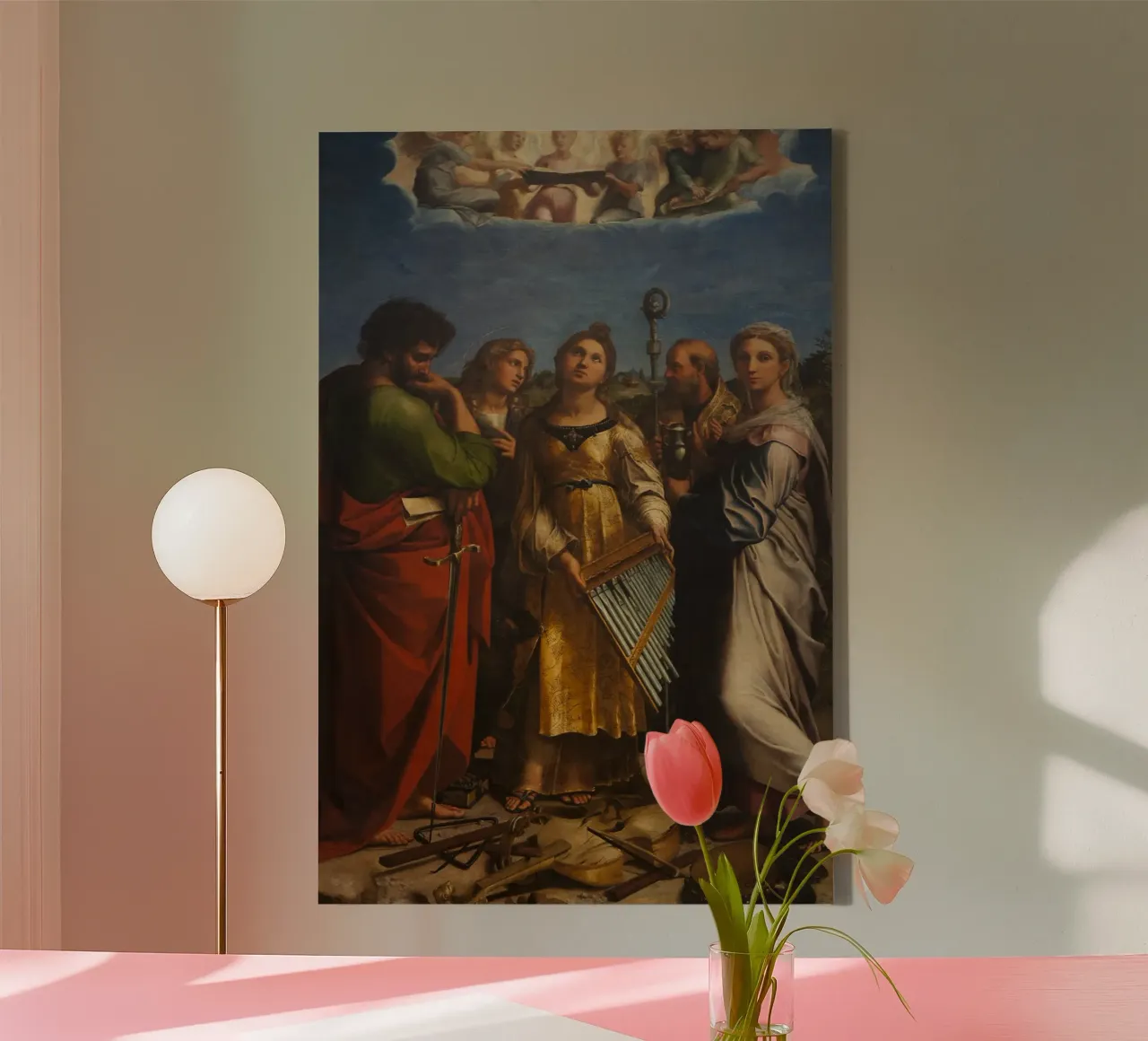 Raphael - The Ecstasy of Saint Cecilia canvas by Timeless Artworks