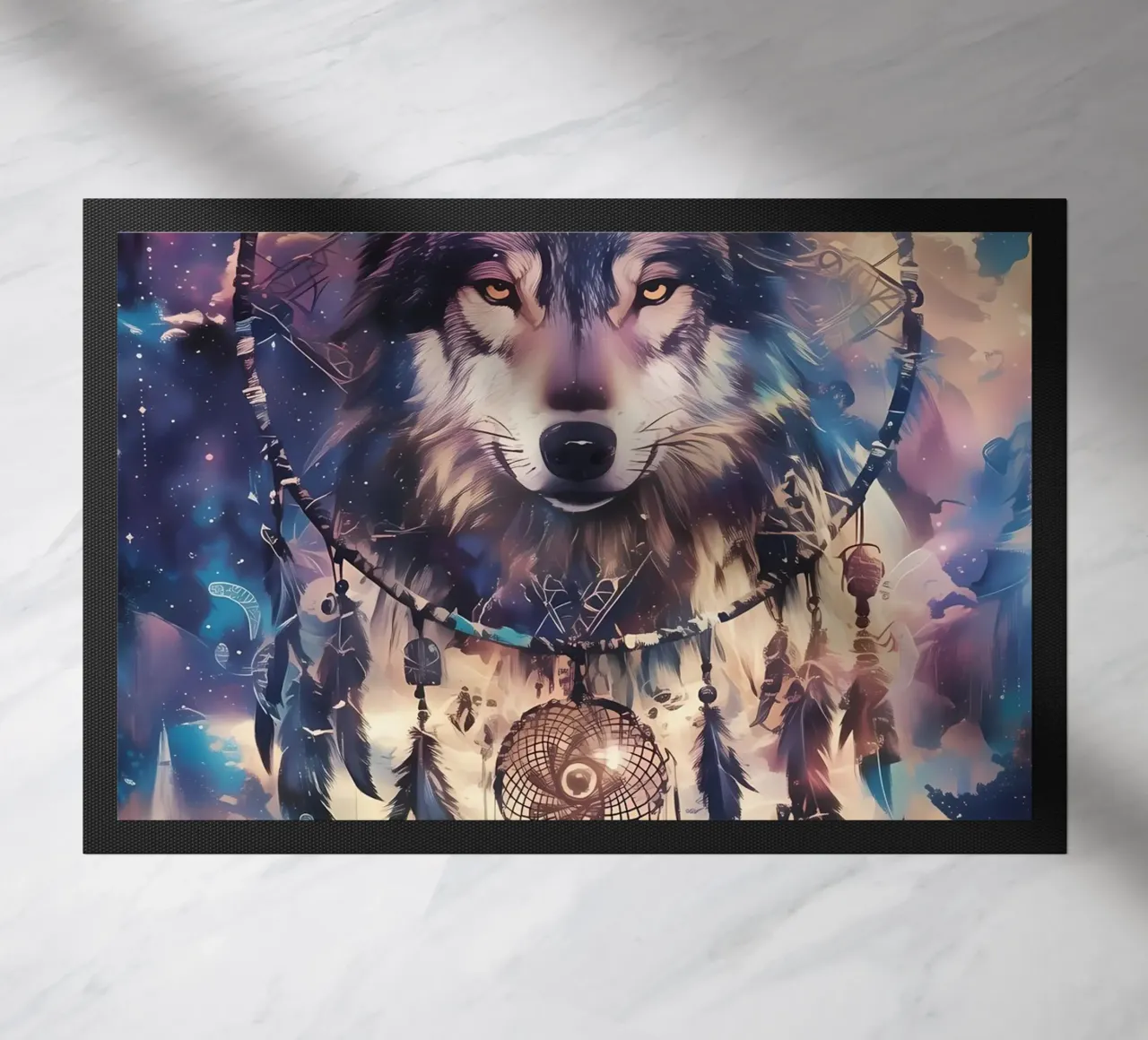 Wolf Dier deurmat van Pierre Walton