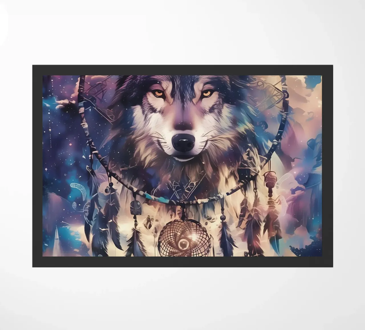 Wolf Dier deurmat van Pierre Walton