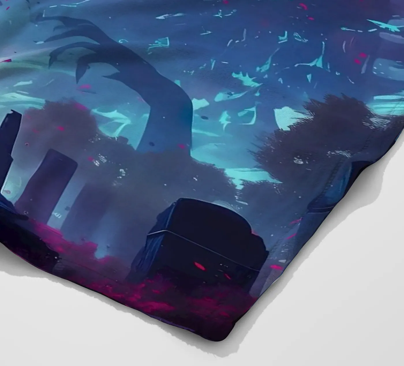 Wolf Dier fleecedeken van Pierre Walton