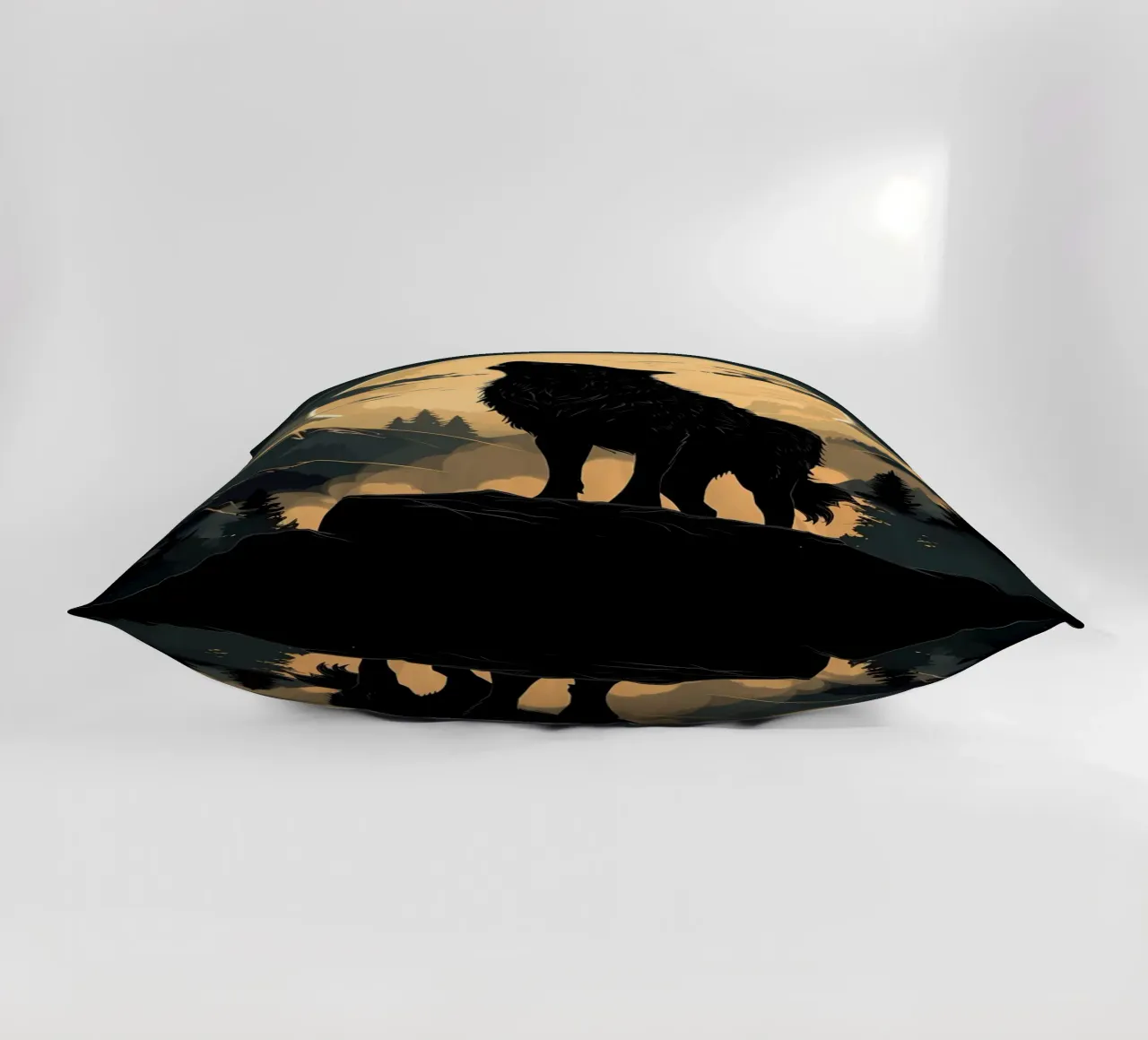 Animale lupo cuscino da Pierre Walton