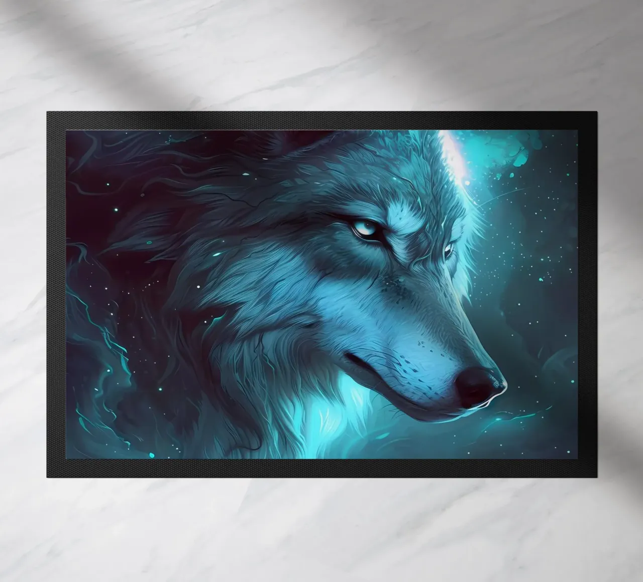 Wolf Dier deurmat van Pierre Walton