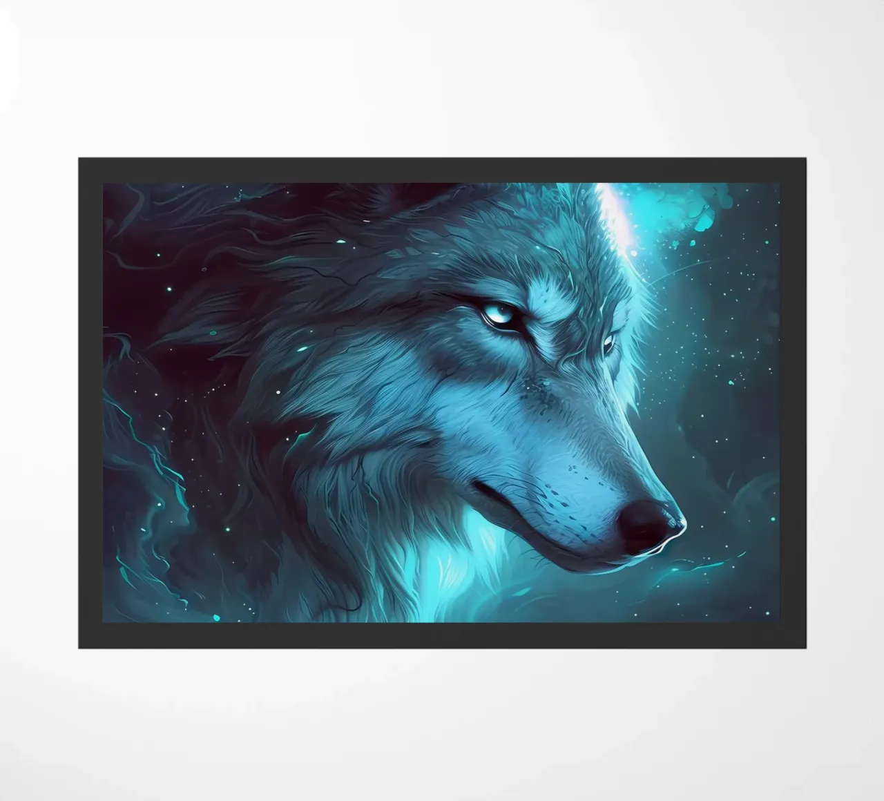 Wolf Dier deurmat van Pierre Walton