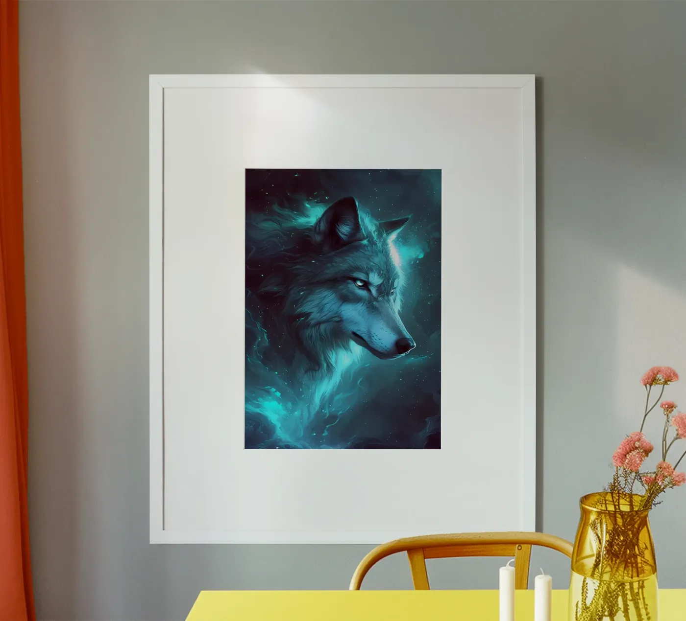 Wolf Animal poster da Pierre Walton