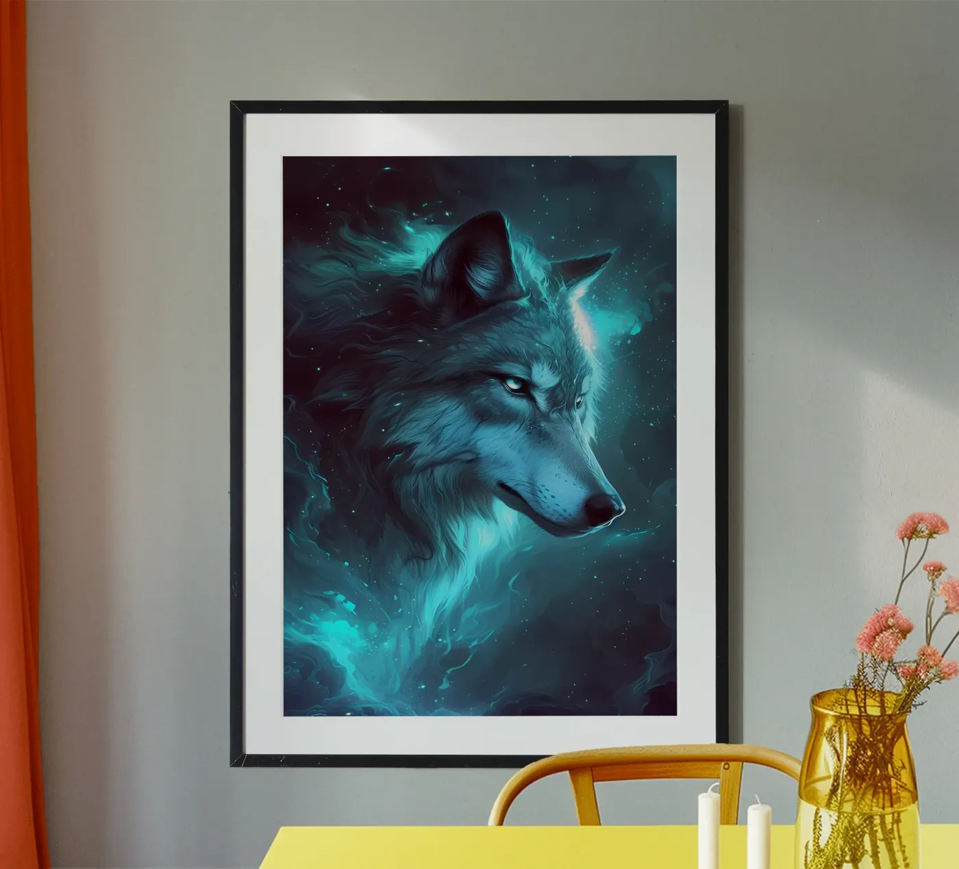 Wolf Animal poster da Pierre Walton