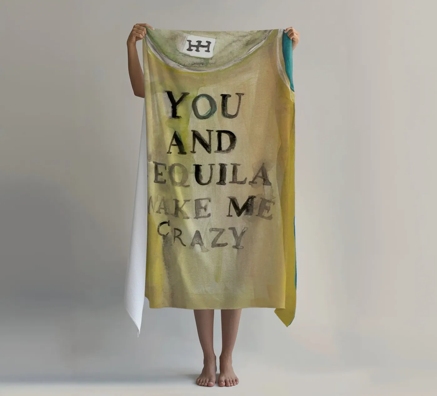 Serendipity beach towel by Victoria Verbaan