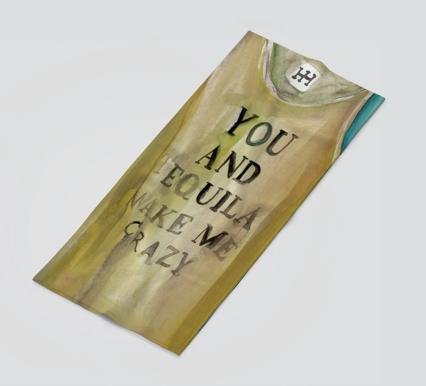 Serendipity beach towel by Victoria Verbaan