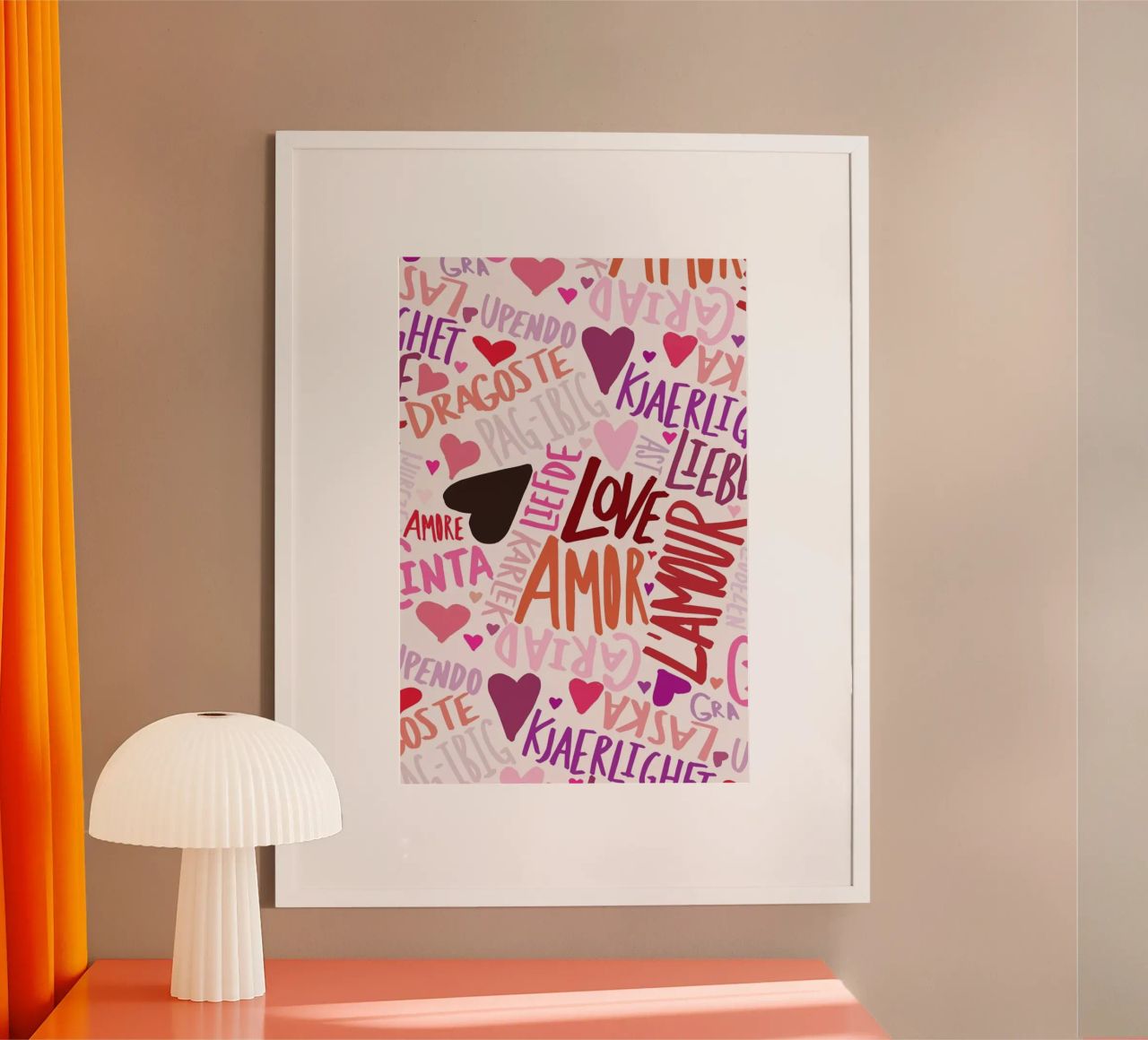 Love Languages poster de Leah Flores