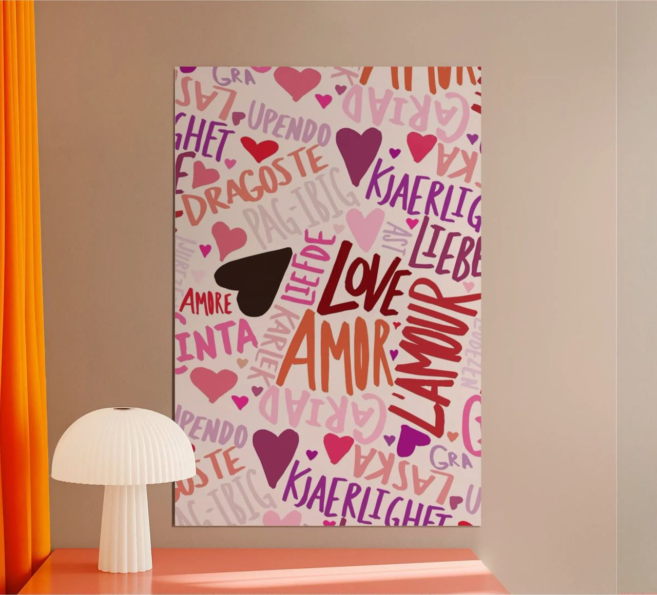 Love Languages poster de Leah Flores