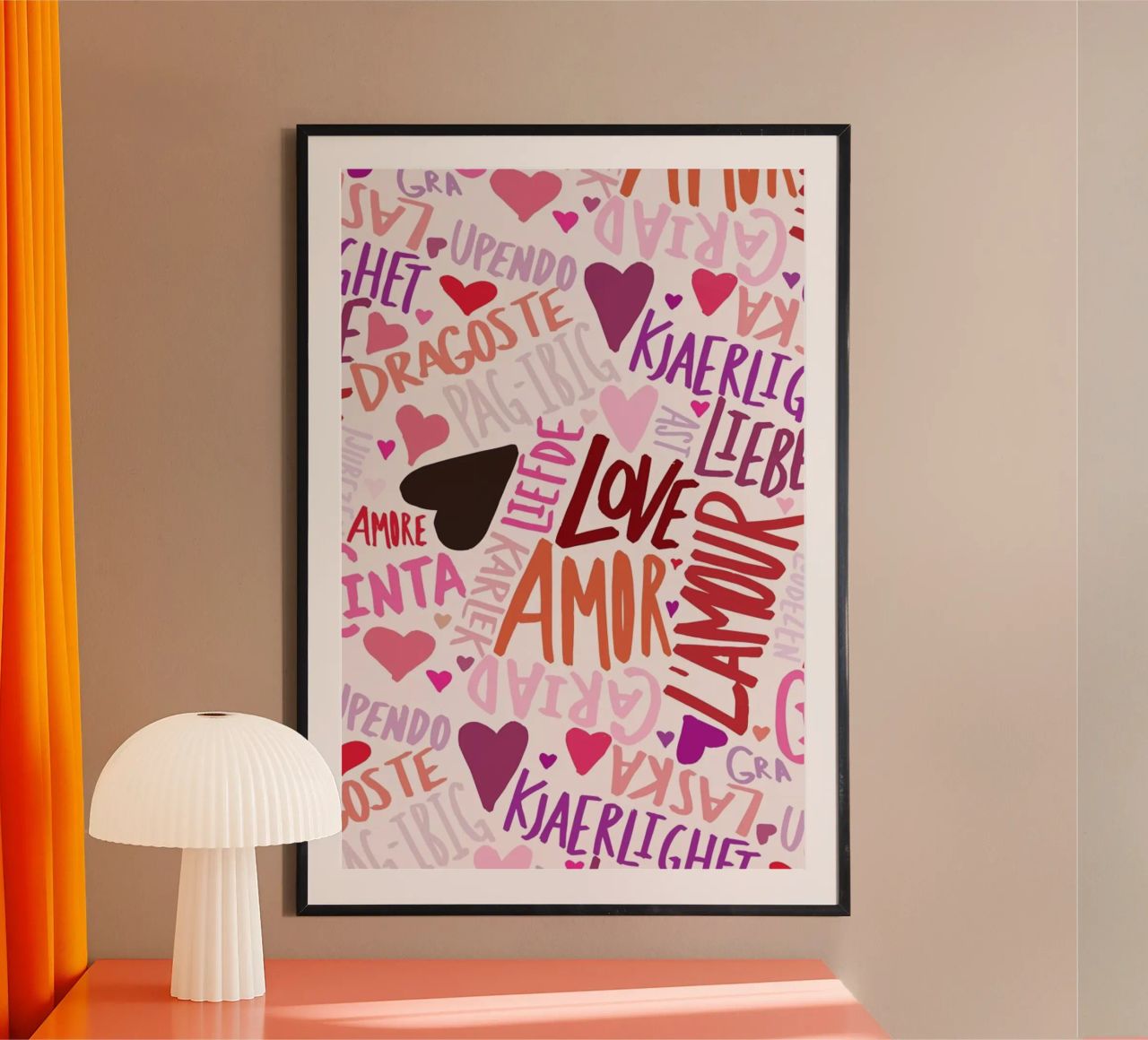 Love Languages poster de Leah Flores