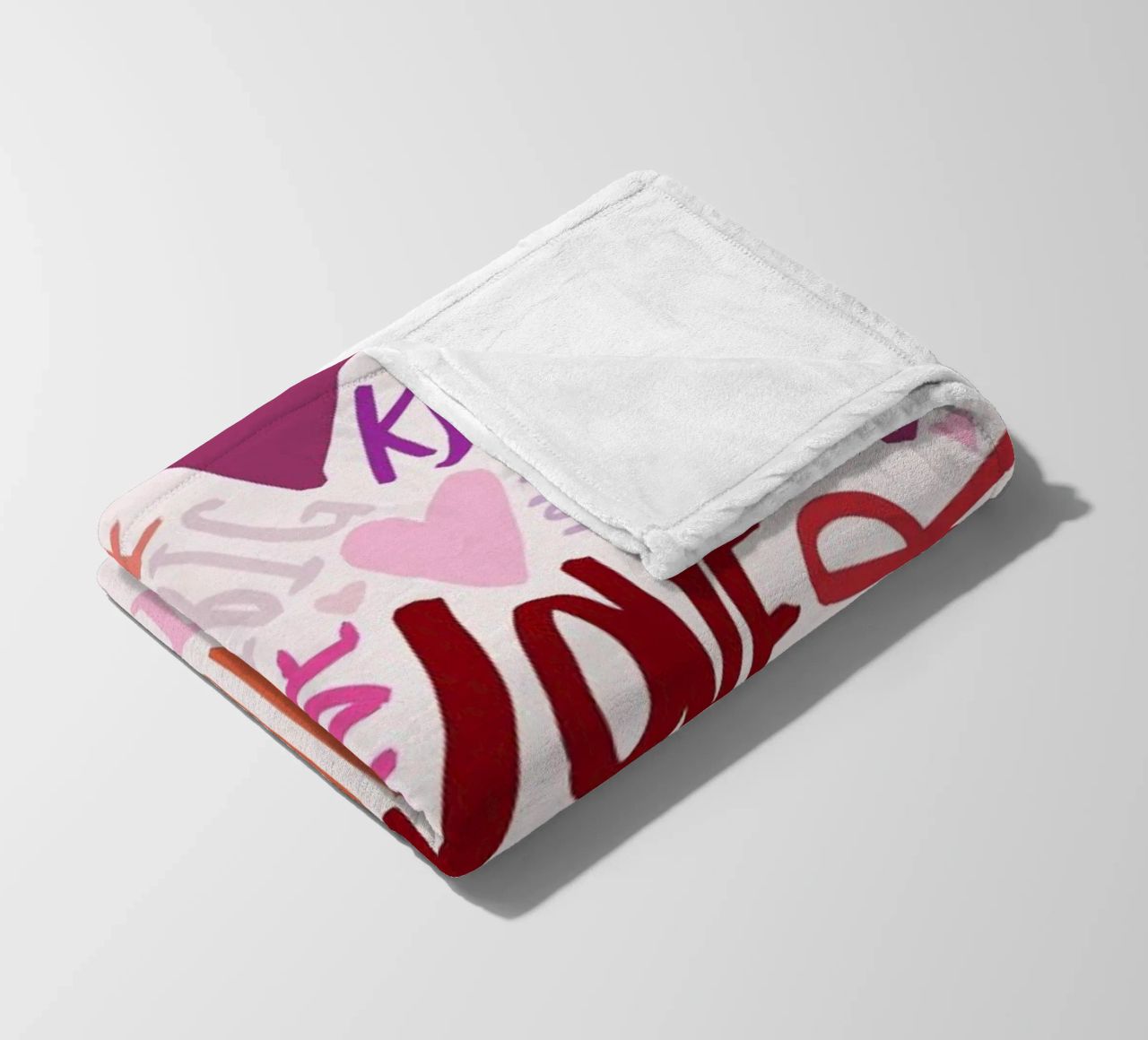 Love Languages coperta in pile da Leah Flores