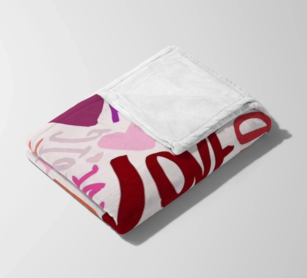 Love Languages coperta in pile da Leah Flores