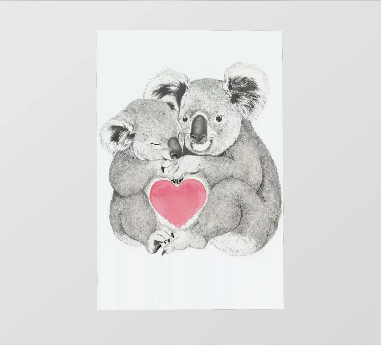 Koala telo in pvc da Laura Graves