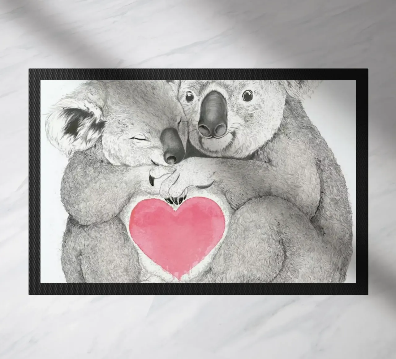 Koala deurmat van Laura Graves