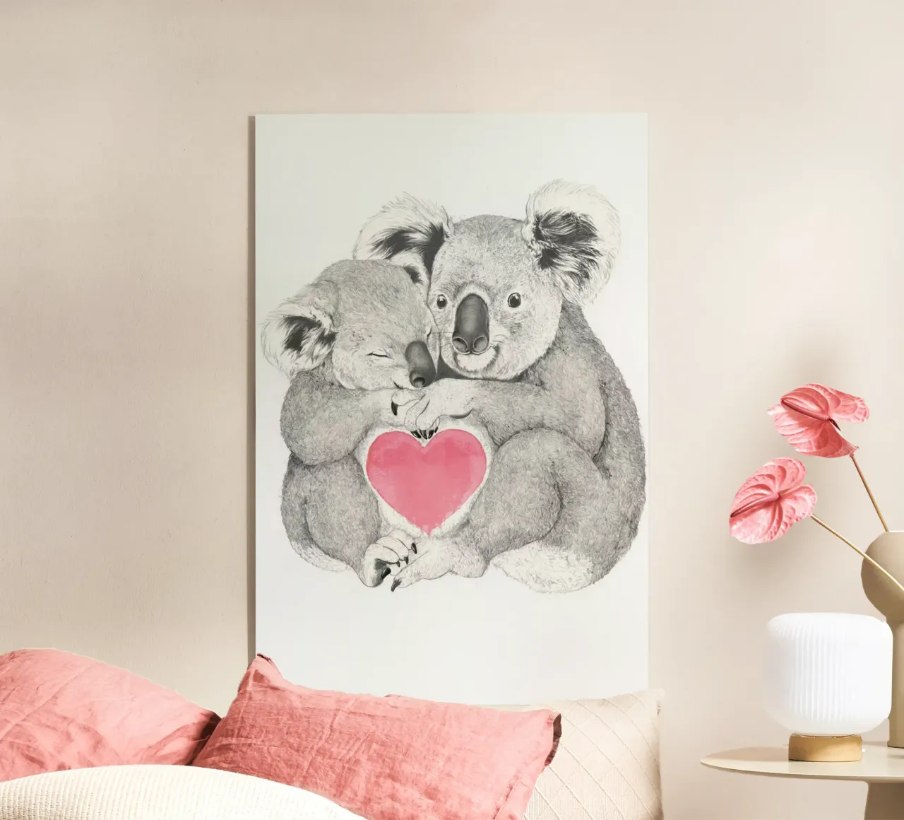 Koala plexiglass da Laura Graves