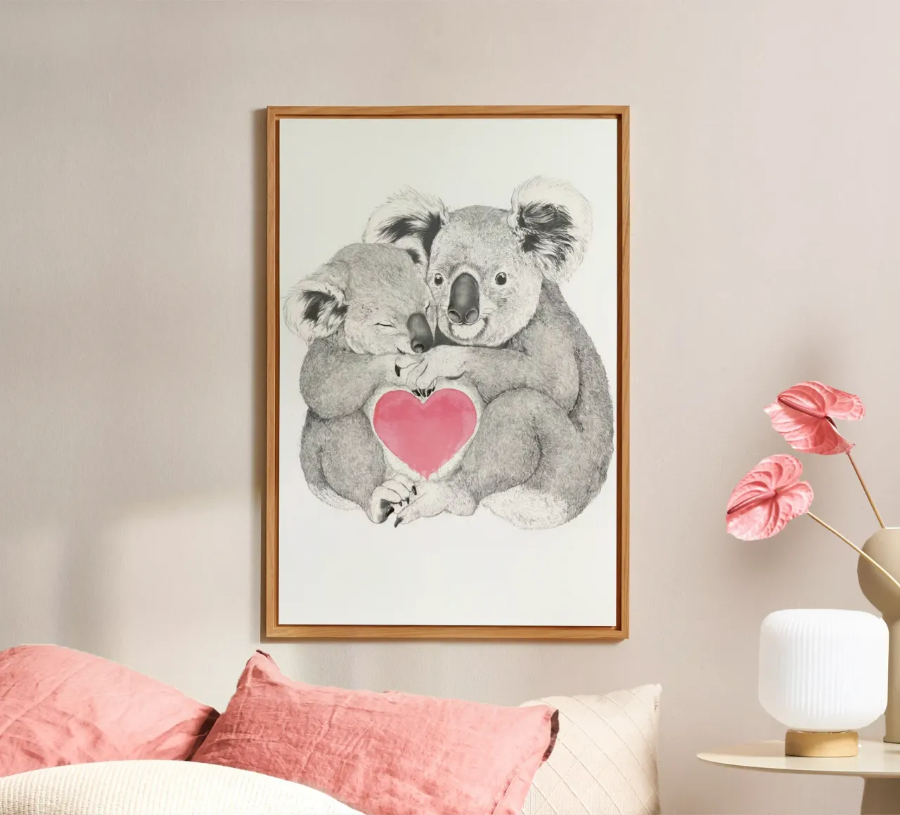 Koala forex plate by Laura Graves