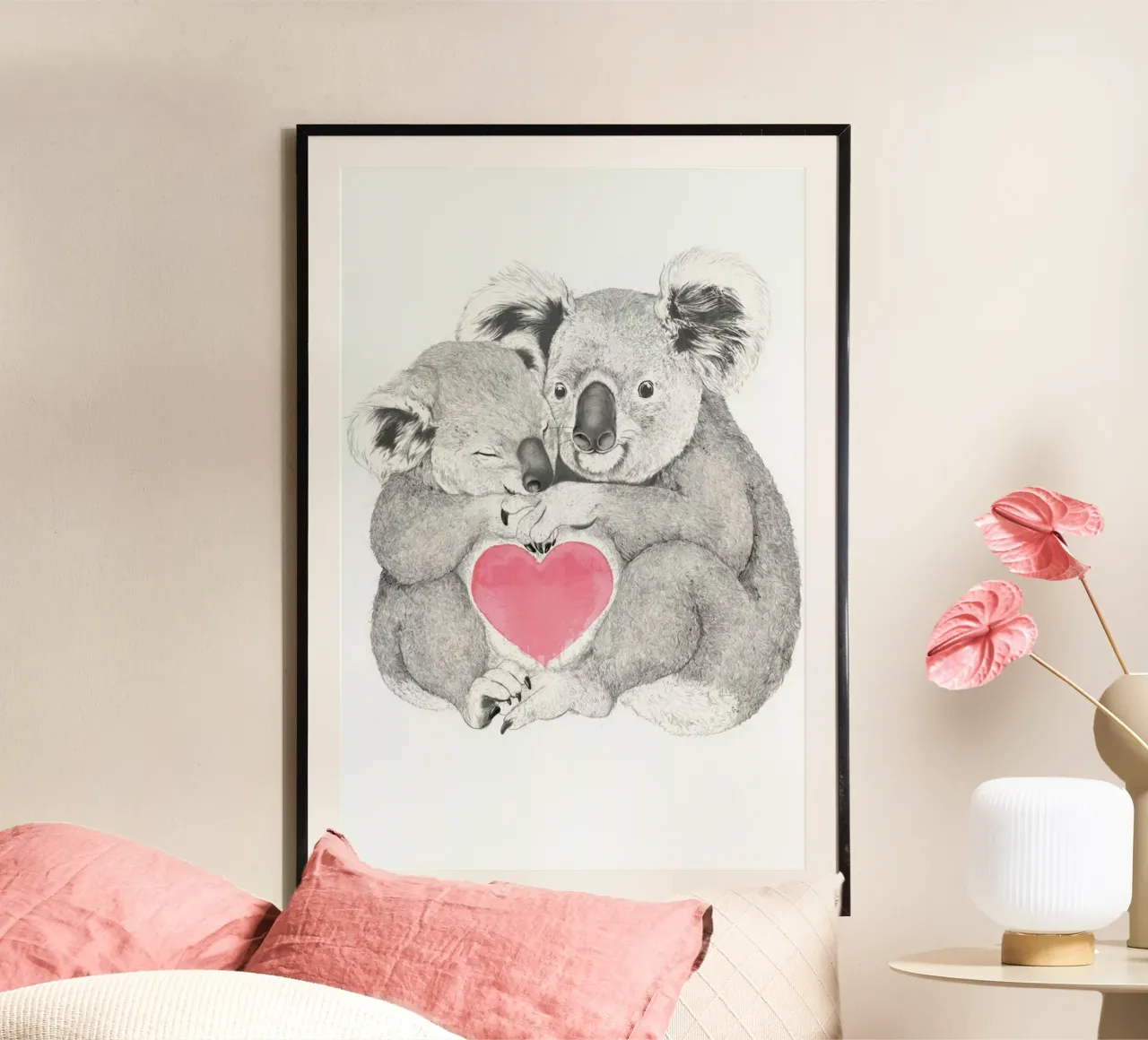 Koala hahnemühle by Laura Graves